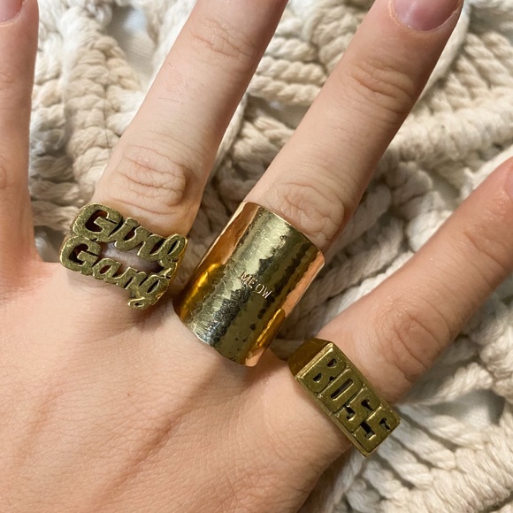 Meow Cuff Ring - Picture 1 of 3